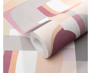 10432-06 Tapeten Erismann Gentle Farbe violett Vinyltapete auf Vlies