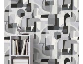 10432-10 Tapeten Erismann Gentle Farbe grau Vinyltapete auf Vlies