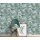 10433-07 Tapeten Erismann Gentle Farbe türkis Vinyltapete auf Vlies