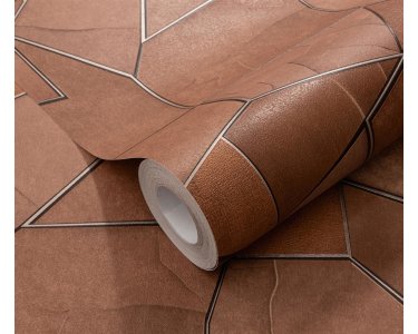 10445-13 Tapeten Erismann Elle Decoration 4 Farbe braun Vinyltapete auf Vlies