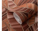 10446-13 Tapeten Erismann Elle Decoration 4 Farbe braun Vinyltapete auf Vlies