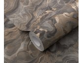 10447-37 Tapeten Erismann Elle Decoration 4 Farbe taupe Vinyltapete auf Vlies