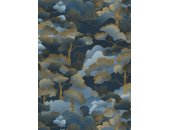 10448-08 Tapeten Erismann Elle Decoration 4 Farbe blau Vinyltapete auf Vlies