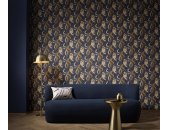 10458-08 Tapeten Erismann Elle Decoration 4 Farbe blau Vinyltapete auf Vlies
