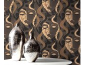 10458-37 Tapeten Erismann Elle Decoration 4 Farbe taupe Vinyltapete auf Vlies