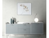 10358-31 Tapeten Erismann Melissa Farbe grau Vinyltapete auf Vlies