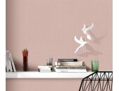 10359-04 Tapeten Erismann Melissa Farbe rose Vinyltapete auf Vlies