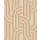 340563 Tapeten Eijffinger Groovy  Farbe oranien terrakotta weiß creme Vlies