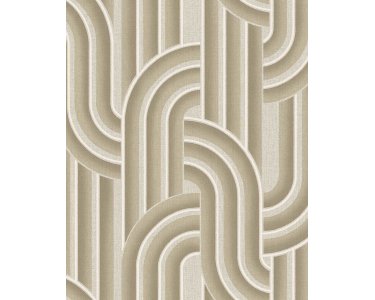 340564 Tapeten Eijffinger Groovy  Farbe braun taupe weiß creme Vlies