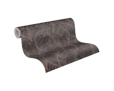 AS 781282 Tapeten A.S Creation Daniel Hechter 7 Farbe Braun, Schwarz, Gold, Metallic Vlies