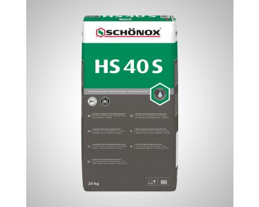 Schönox HS 40 S 10 Sack x 20 kg standfester Hybrid Reparaturmörtel