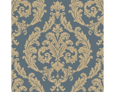 G67610 Tapeten Essener Palazzo 2 Farbe blau, gold Vliestapete