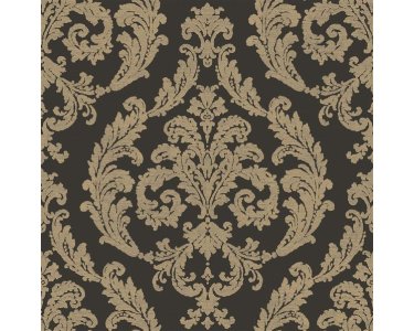 G67613 Tapeten Essener Palazzo 2 Farbe schwarz, gold Vliestapete