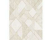 A72001 Tapeten GranDeco Omura Farbe Weiß Vliestapete
