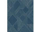 A72002 Tapeten GranDeco Omura Farbe Blau Vliestapete