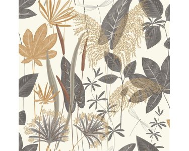 A70701 GranDeco Arcadia Farbe Grau Vliestapete