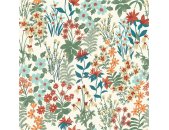A70902 GranDeco Arcadia Farbe Blau Vliestapete