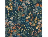 A70903 GranDeco Arcadia Farbe Blau Vliestapete