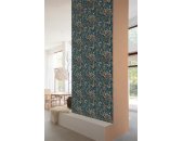 A70903 GranDeco Arcadia Farbe Blau Vliestapete