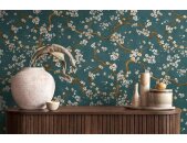 AS 781994 Tapeten A.S Creation Metropolitan Stories Hot Spots Farbe Blau Gold Creme Petrol Metallic Vlies