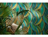 AS 786551 Tapeten A.S Creation Metropolitan Stories Hot Spots Farbe Grün Gelb Türkis Metallic Vlies