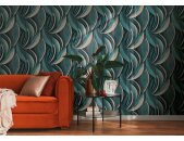 AS 786552 Tapeten A.S Creation Metropolitan Stories Hot Spots Farbe Blau Hellgrau Silber Metallic Vlies