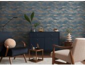AS 786561 Tapeten A.S Creation Metropolitan Stories Hot Spots Farbe Blau Dunkelblau Gold Metallic Vlies