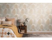 AS 786731 Tapeten A.S Creation Metropolitan Stories Hot Spots Farbe Creme Beige Grau Metallic Vlies