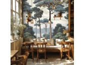 AS 790156 Tapeten A.S Creation Metropolitan Stories Hot Spots Farbe Braun Creme Grün Fototapete