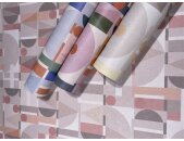 81644 Marburg Novamur Leyla  Farbe grau beige rot Vliestapete