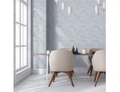81660 Marburg Novamur Leyla  Farbe grau blau Vliestapete