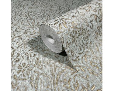 35532 Marburg Ritus Farbe blau gold Vliestapete