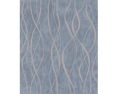 G67720 Tapeten Essener Special FX 2 Farbe blau gold silber Vliestapete