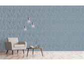 G67735 Tapeten Essener Special FX 2 Farbe blau silber Vliestapete