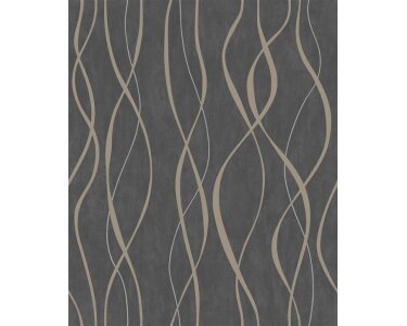 G67737 Tapeten Essener Special FX 2 Farbe schwarz silber gold Vliestapete