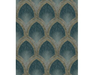 G68085 Tapeten Essener Special FX 2 Farbe blau grün gold Vliestapete