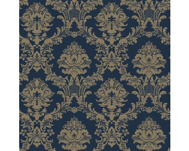 CI38213 Tapeten Essener Classic Silks 4 Farbe blau gold Vliestapete
