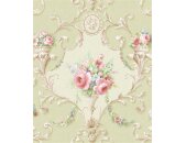 CI38232 Tapeten Essener Classic Silks 4 Farbe grün...