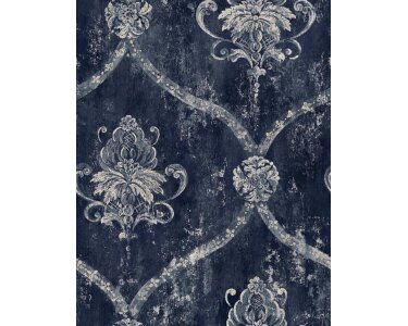 CI38252 Tapeten Essener Classic Silks 4 Farbe blau weiß Vliestapete