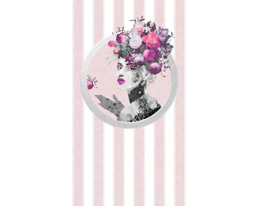 35603 Marburg Glööckler Pompöös Provence Farbe weiß rosa grau Vliestapete