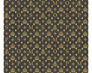 35609 Marburg Glööckler Pompöös Provence Farbe schwarz gold Vliestapete