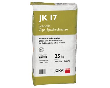 JOKA JK 17 Schnelle Spachtelmasse Gips 25 kg Sack