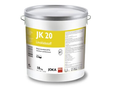 JOKA JK 20 Linoklebstoff 18 kg Gebinde Dispersionsklebstoff für Linoleum und Korkment