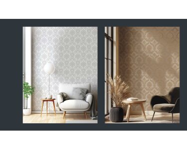 23604 Tapeten Essener Best of Classic & Elegant Farbe rosa creme Vliestapete