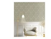 23607 Tapeten Essener Best of Classic & Elegant Farbe grün gold Vliestapete