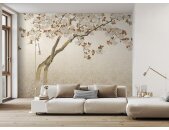 V154-1F Tapeten Essener Panorama 2 Farbe beige Wandbild