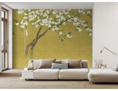 V154-2C Tapeten Essener Panorama 2 Farbe gold Wandbild