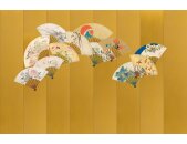 V160-1C Tapeten Essener Panorama 2 Farbe gold Wandbild