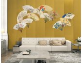 V160-1M Tapeten Essener Panorama 2 Farbe gold Wandbild