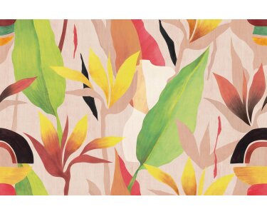 V168-1C Tapeten Essener Panorama 2 Farbe bunt, Sommer Wandbild